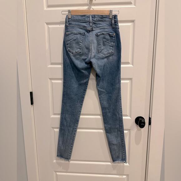 James Jeans Twiggy Skinny Fray Hem Denim Jeans 26 - Picture 2 of 6